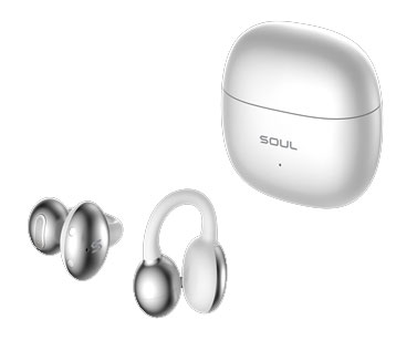 S-LIVE CLIP WHITE オープンイヤークリップワイヤレスイヤホン