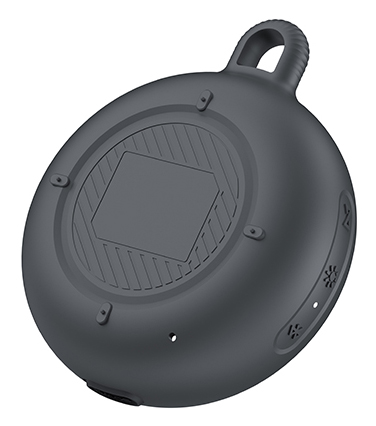 ポータブルワイヤレススピーカー S-STORM JOY BLACK 5W 防水 LED