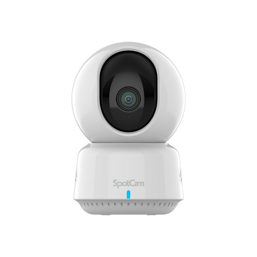 SpotCam BabyCam Pro/ネットワークベビーカメラ 屋内用/2K高解像度/自動追尾機能/温湿度検知/危険エリア侵入アラート/双方向通話/24時間クラウド録画/スマホで確認可能
