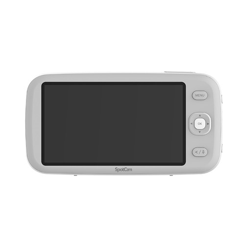 SpotCam BabyCam PRO Monitor/「BabyCam Pro」専用5インチモニター/自立スタンド付き/ネット接続不要で使える/カメラの遠隔操作に対応/双方向通話/8時間連続使用可能