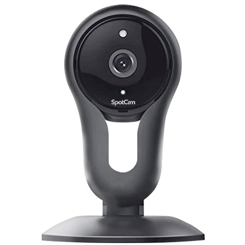 SpotCam FHD 2+ ペット監視 老人介護 見守り スマホからモニタリング可能 フルHD画質・140度画角対応1080PフルHD画質・140度画角対応の屋内用監視カメラ