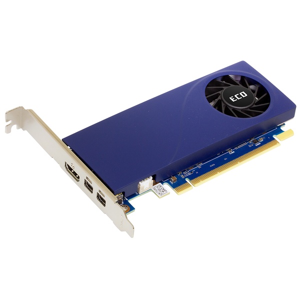 SPARKLE Intel Arc A310 ECO グラフィックカード/ロープロファイル用ブラケット付属/4GB GDDR6/消費電力50W/1スロット設計/シングルファン/補助電源不要