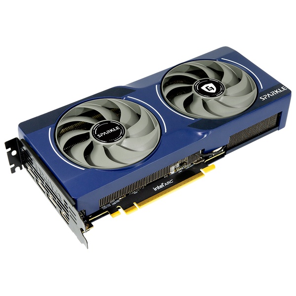 SPARKLE Intel Arc B570 GUARDIAN OC/グラフィックスボード/10GB GDDR6/TORN Cooling 2.0/デュアルファン/メタルバックプレート