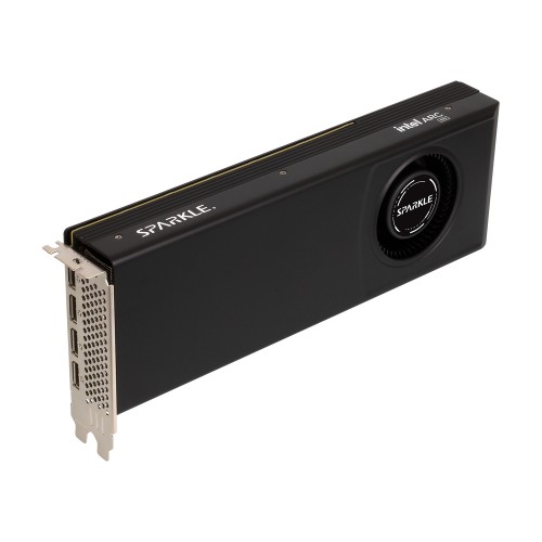 SPARKLE Intel Arc Pro B60 Blower/グラフィックスボード/AI作業向け/ブロワーファンモデル/24GB GDDR6/DP 2.1×4/2スロット設計