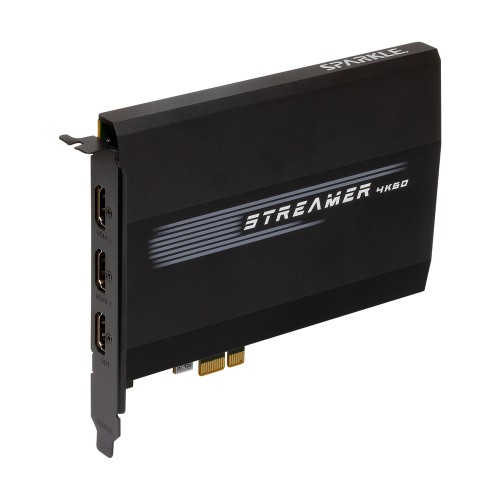 SPARKLE Streamer 4K60 PCIe Capture Card/PCIeキャプチャーカード/最大4K@60 / FHD@240キャプチャー&パススルー対応/デュアルHDMI入力/PIPサポート