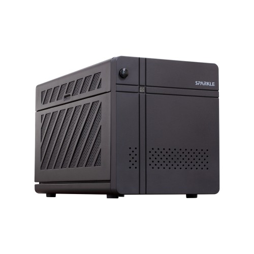 Thunderbolt 5接続 外付けGPU BOX(GPU非搭載)/最長346mm(3.5スロット幅)GPU対応/ATX 3.1 850W電源内蔵/USB 3.2 Gen2/2.5Gbイーサネット/Windows 11以降/ブラック