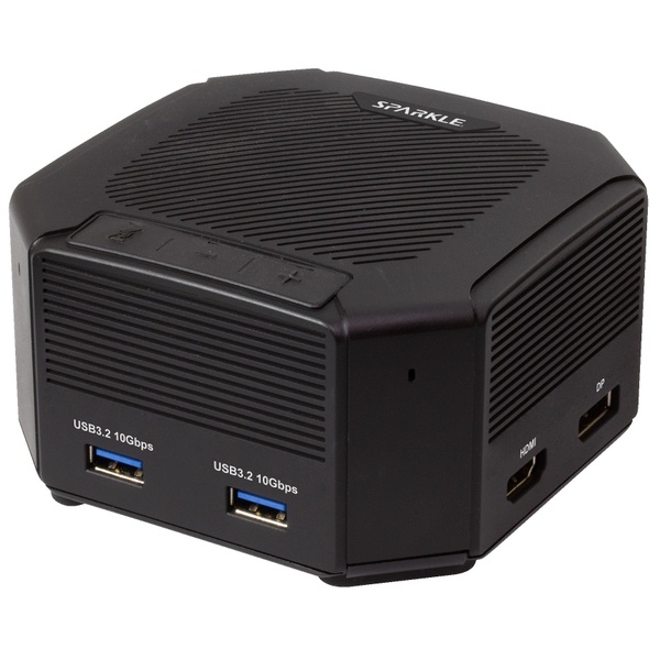 SPARKLE Conference Dock TD-8140S/USB4対応/USB PD対応(最大85W)/最大40Gbps のデータ転送速度/HDMI/DP出力搭載/マイク＆スピーカー搭載モデル