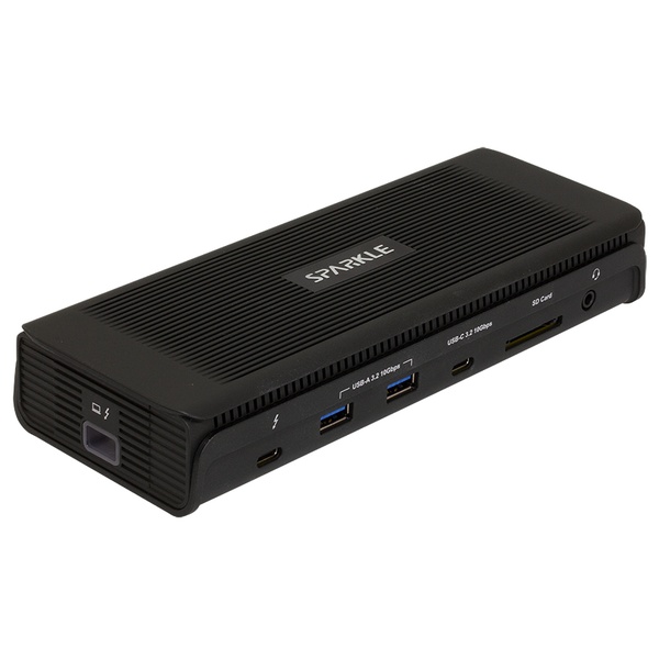 SPARKLE Office Dock Pro Plus/12-in-1ドッキングステーション/Thunderbolt 4接続/USB PD(80W)対応/最大8Kの映像出力に対応/2.5Gb LAN/SDカード対応/Mac・Windows両対応