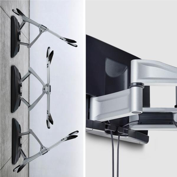 テレビ壁掛け金具/最大100インチ/耐荷重85kg/VESA 800x500対応/フルモーション多関節アーム/薄型設計