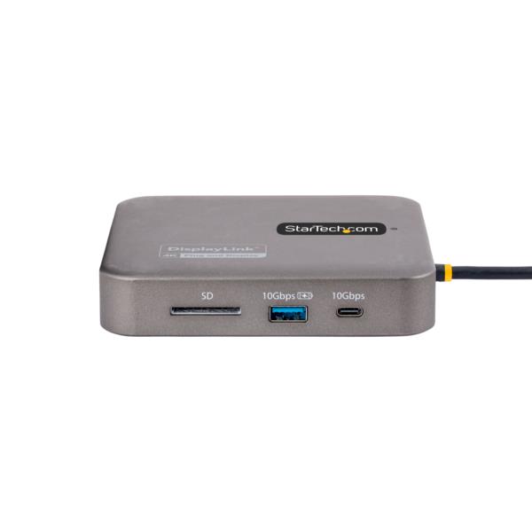 マルチポートアダプター/USB-C接続/デュアルモニター/4K60HzHDMI2.0/100WUSBPDパススルー/2x10GbpsUSB3.1ハブ