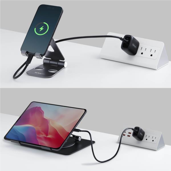 USB充電器/1ポートUSB-C/最大20W/PD対応（5V/9V）/ブラック/急速充電 Type-C 電源アダプター