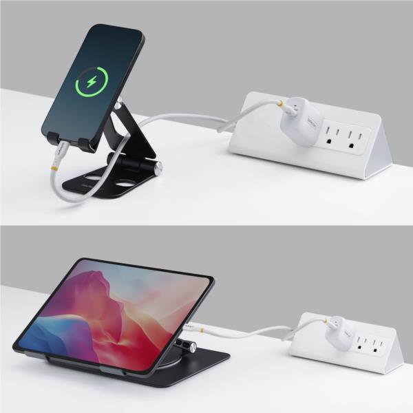 USB充電器/1ポートUSB-C/最大20W/PD対応（5V/9V）/ホワイト/急速充電 Type-C 電源アダプター