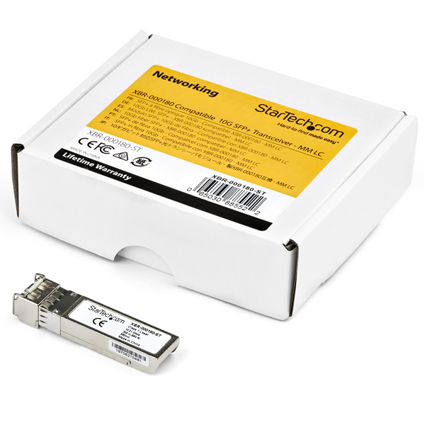 SFP+モジュールBrocade製10G-SFPP-LR互換10GBase-LR準拠光トランシーバ