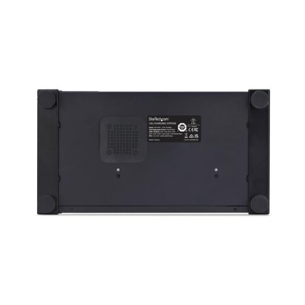 USB-C充電ステーション/10ポート/各60W 合計350W/安全保護機能/ラックマウント対応/急速充電コンセント