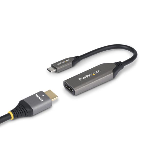 USB-C - HDMI 2.1変換アダプター/8K 60Hz/4K 120Hz/映像出力用Type-Cコンバーター