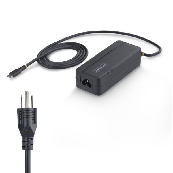 USB充電器/ノートPC用USB-C/最大140W/PD対応/GaN/1.2mケーブル/ブラック/AC電源アダプター