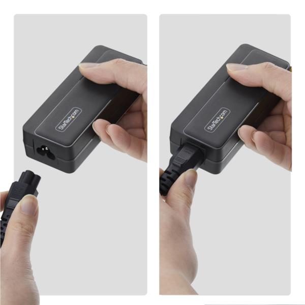 USB充電器/ノートPC用USB-C/最大140W/PD対応/GaN/1.2mケーブル/ブラック/AC電源アダプター