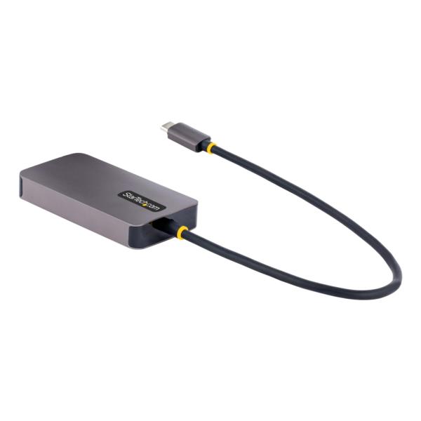 ディスプレイアダプター/USBType-C接続/シングルモニター/4K60HzHDMI/DVI/VGA/Thunderbolt3&4/各種OS対応/3-in-1USBType-Cマルチポートビデオ変換アダプター