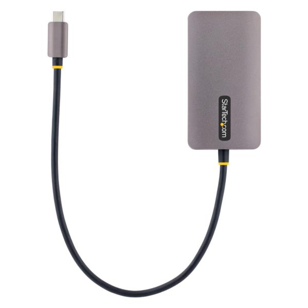 ディスプレイアダプター/USBType-C接続/シングルモニター/4K60HzHDMI/DVI/VGA/Thunderbolt3&4/各種OS対応/3-in-1USBType-Cマルチポートビデオ変換アダプター