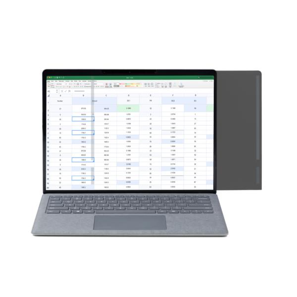 のぞき見防止プライバシーフィルター/13.5インチSurfaceLaptop/SurfaceBook対応/視野角60度/マット加工アンチグレアタイプ