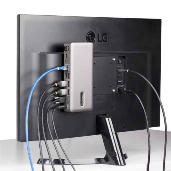 ドッキングステーション/USB-C接続/3画面/4K60Hz/100W/USBハブ/2.5G LAN/Windows