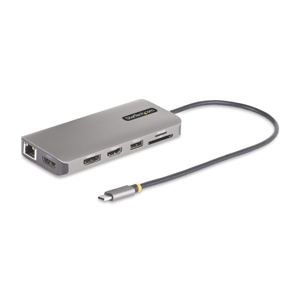 ドッキングステーション/USB-C/3画面/4K HDMI & DP/100W PD/USBハブ/LAN/SD&mSD