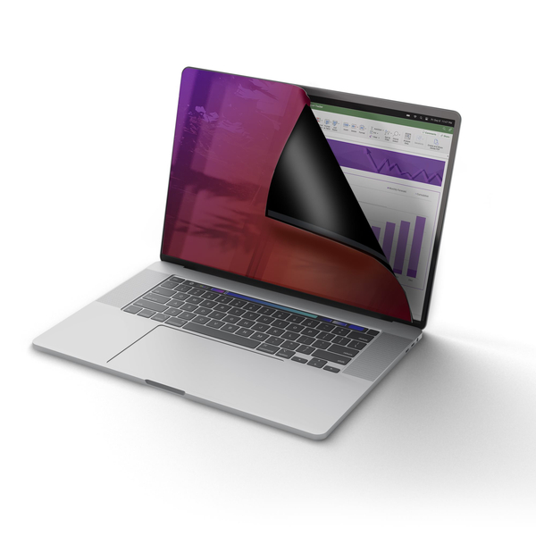 プライバシーフィルター/ゴールド/16インチMacBook Pro 2021/2023/ブルーライトカット/液晶保護