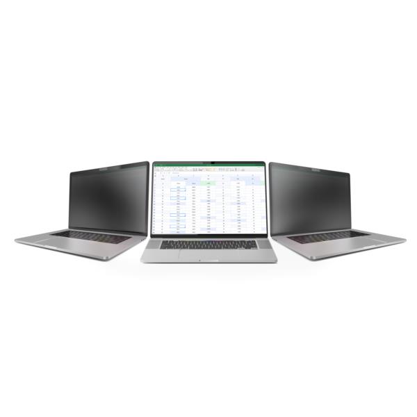 のぞき見防止プライバシーフィルター/16インチMacBookPro2021/2023対応/視野角60度/光沢&非光沢