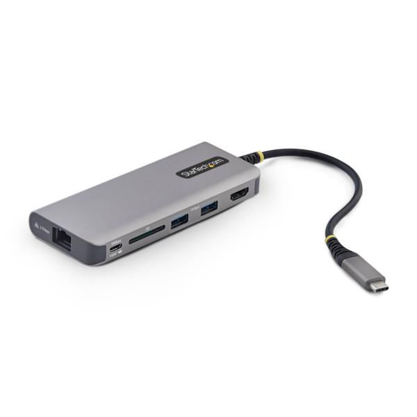 USB-Cドッキングステーション/1画面4K60 HDMI/140W/USBハブ/LAN/SD/マルチポートアダプター