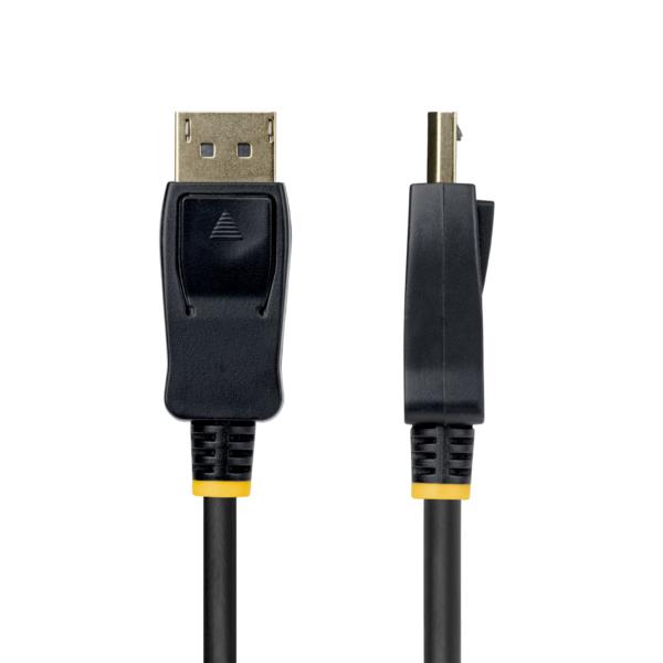 DisplayPort - HDMI変換ケーブル/1m/4K60Hz/抜けにくいコネクター/HDR/単方向仕様