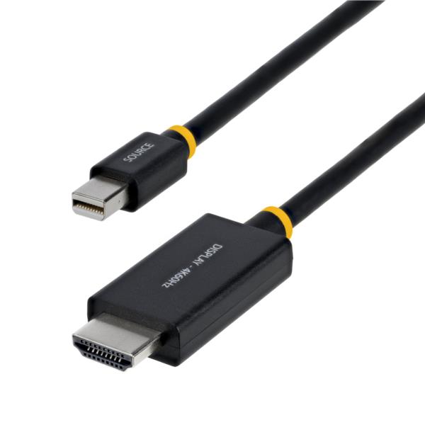 Mini DisplayPort - HDMI 2.0アクティブ変換ケーブル/1m/4K 60Hz/mDPコンバーター