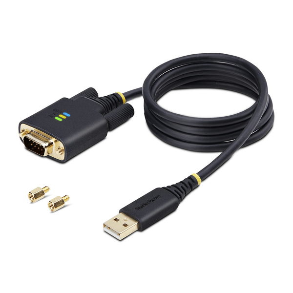 USB - RS232Cシリアル変換ケーブル/ストレート/USB 2.0/1m/1ポート/ESD/シリアルコンバーター