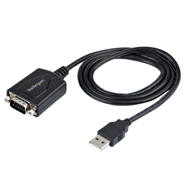 USB-RS232Cシリアル変換ケーブル/USB2.0/91cm/COMポート番号保持機能/USBType-Aオス・DB9オス/Windows&macOS/USB-D-Sub9ピン変換アダプター