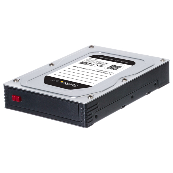 3.5インチベイ内蔵HDDケース2.5インチハードディスク対応着脱マウンタSATA/SAS互換SSD/HDDに対応2.5インチドライブを3.5インチに変換