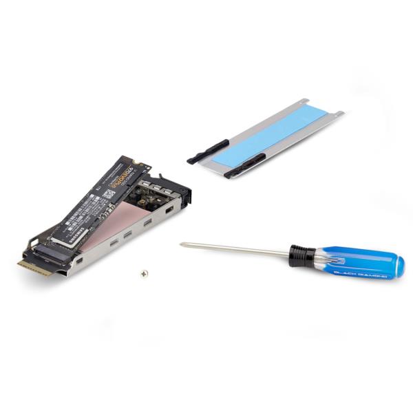 M.2 NVMe SSDモバイルラック/PCIe x8接続/デュアルベイ/ホットスワップ対応/Bifurcation対応