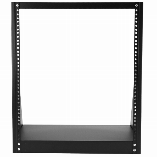 2ポストオープンフレーム型サーバーラック(重量型)12U総耐荷重160kg