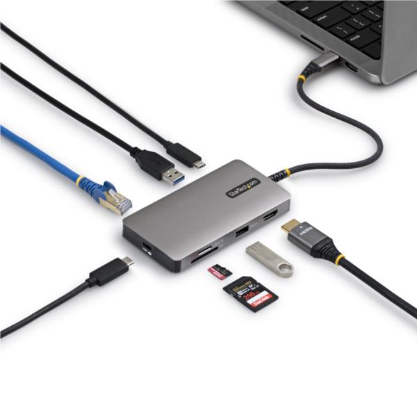USB-Cドッキングステーション/4K60Hz HDMI/140W PD/USBハブ/イーサネット/SDカードリーダー
