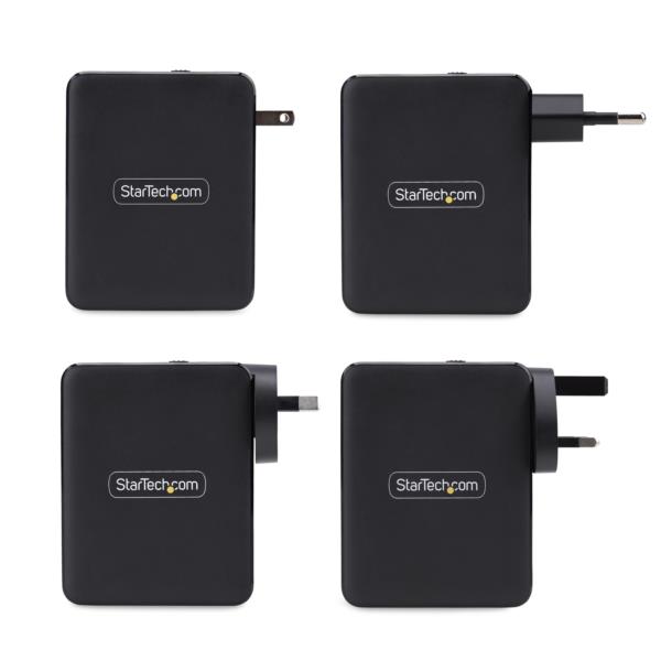 USB充電器/4ポート（3 USB-C +1 USB-A）/最大140W/PD 3.1/GaN/AC電源アダプター