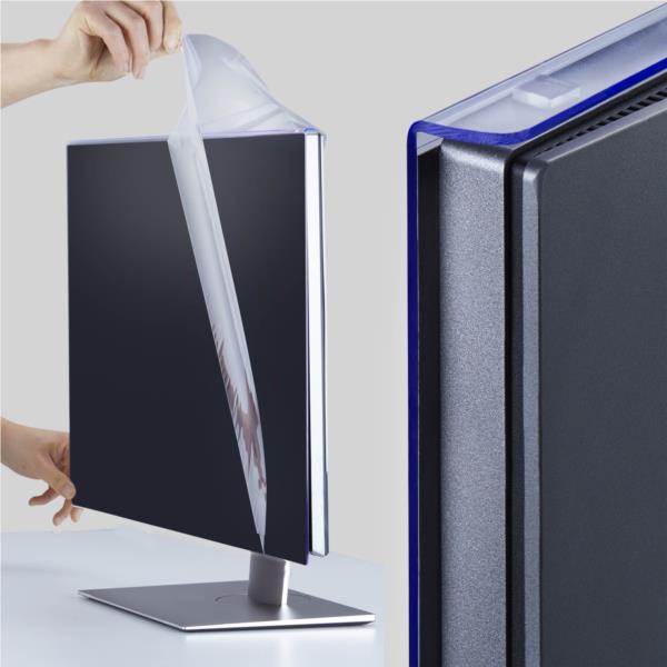 プライバシーフィルター/32インチ 16:9/吊り下げ式/731x446mm/光沢仕上げ/ブルーライトカット/覗き見防止