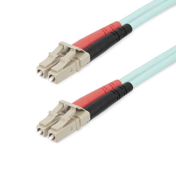 光ファイバーケーブル/OM4マルチモード/25m/LC-LC/50/125/2芯/100G/ネットワーク パッチコード