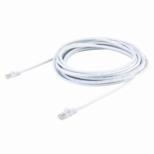 カテゴリ5eLANケーブル7mホワイトツメ折れ防止RJ45コネクタCat5eUTPイーサネットケーブル