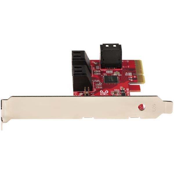 SATA6ポート増設PCIExpressインターフェースカード/PCI-SATA変換/6GbpsSATAコントローラ/ASM1166チップ搭載ソフトウエアRAID/ロープロファイルブラケット付属