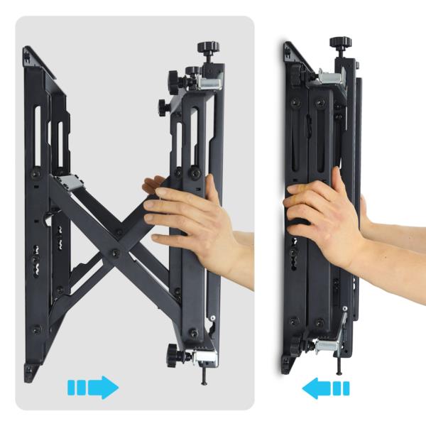 テレビ壁掛け金具/最大70インチ/耐荷重70kg/VESA対応/微調整機能/ビデオウォール デジタルサイネージ対応