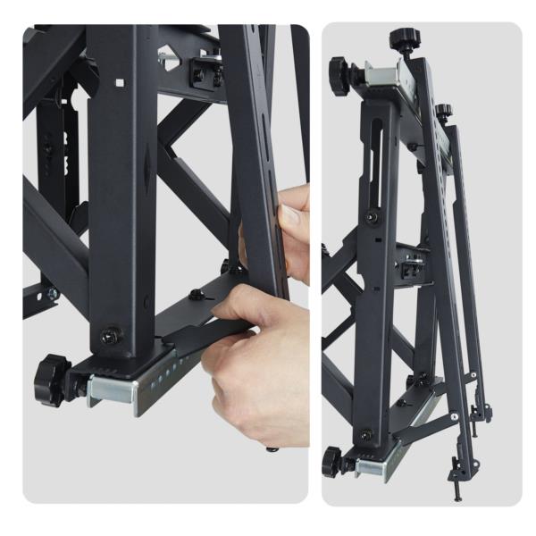 テレビ壁掛け金具/最大70インチ/耐荷重70kg/VESA対応/微調整機能/ビデオウォール デジタルサイネージ対応