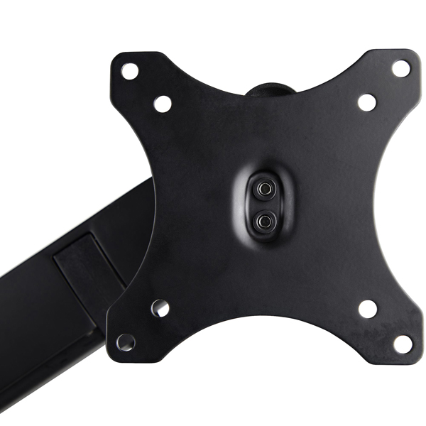 液晶モニターアームクランプ式/グロメット式VESA規格34インチディスプレイ対応2ポートUSBハブ搭載ケーブル収納可能