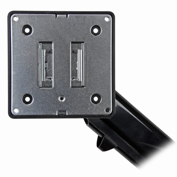 シングル液晶ディスプレイ・モニターアーム多関節型クランプ/グロメットの固定方式に対応スプリング式高さ調節ケーブルホルダー搭載