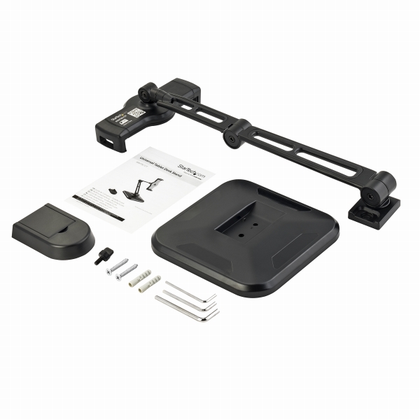 iPadタブレットスタンドアームホルダー機構4.7インチから12.9インチに対応壁や吊り戸棚底面への取付けが可能