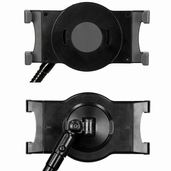 タブレット用フレキシブルアームスタンド166mmから200mm幅タブレットに対応デスク/テーブル用クランプ付属タブレットホルダー