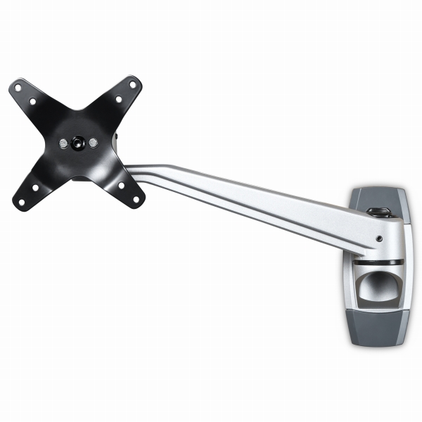 壁掛けモニターアーム水平可動式2関節アーム最大30インチVESA規格モニタ対応プレミアム壁掛け金具(アームタイプ)