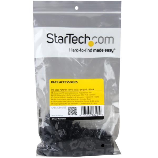 M5ケージナット(50個)ブラック